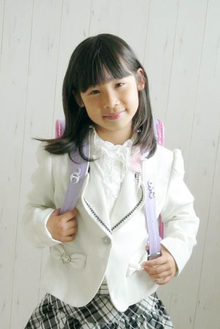 入学記念女の子