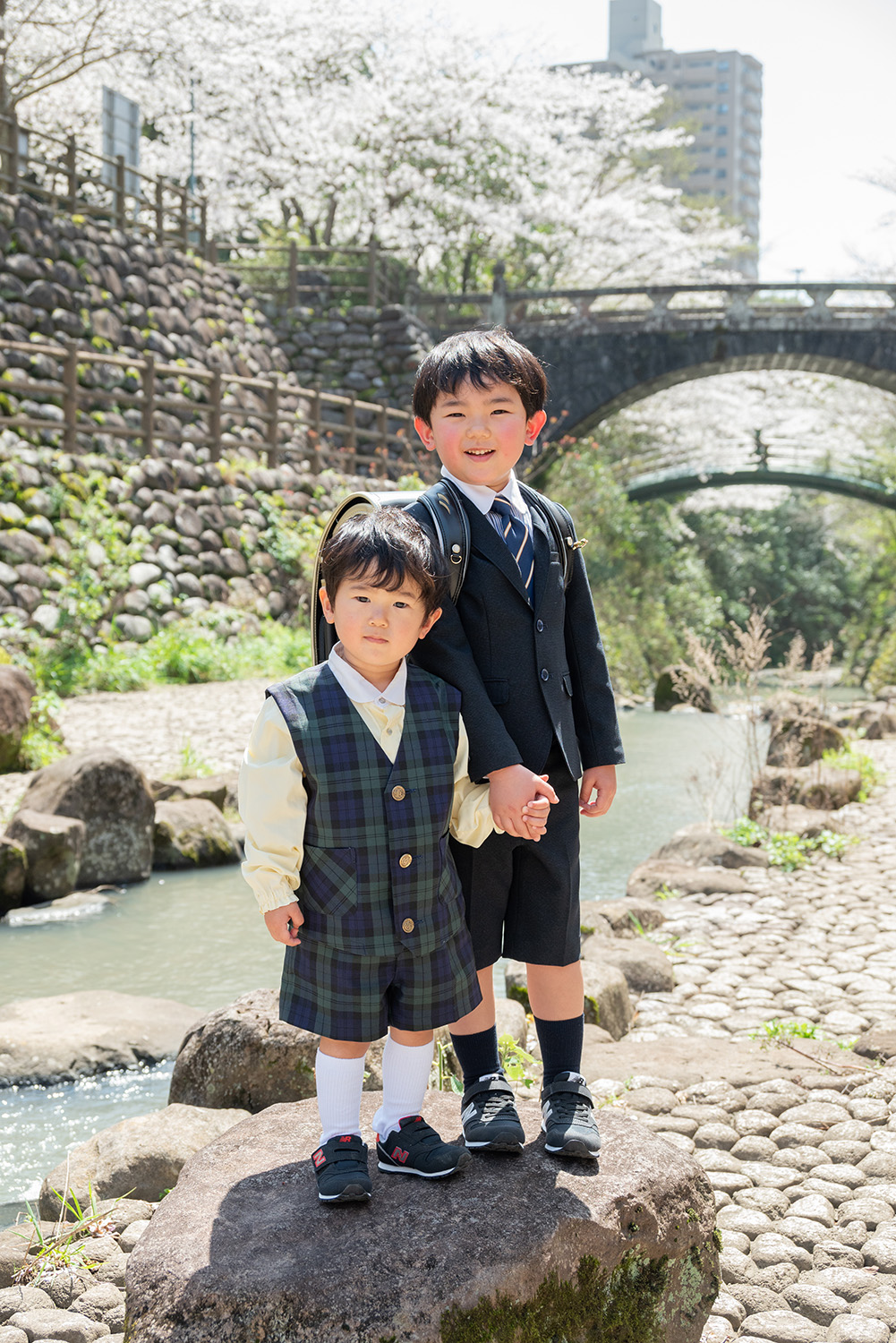 外ロケ入学記念